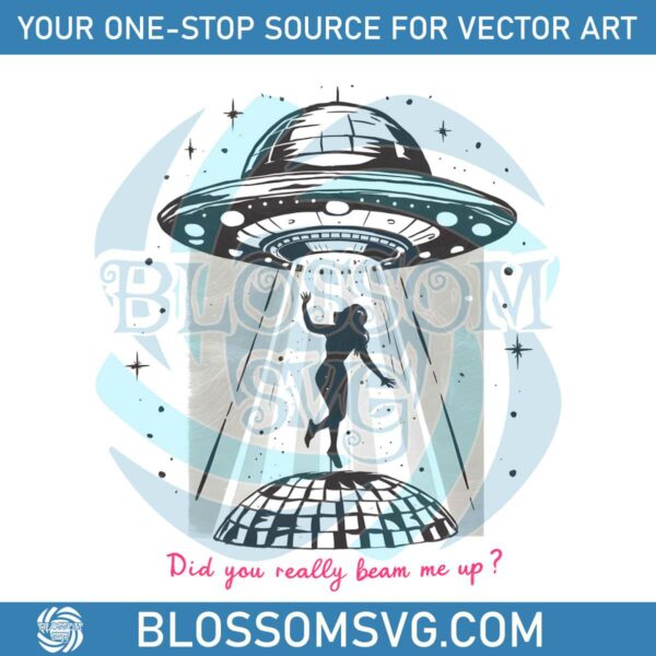 did-you-really-beam-me-up-ufo-disco-ball-png