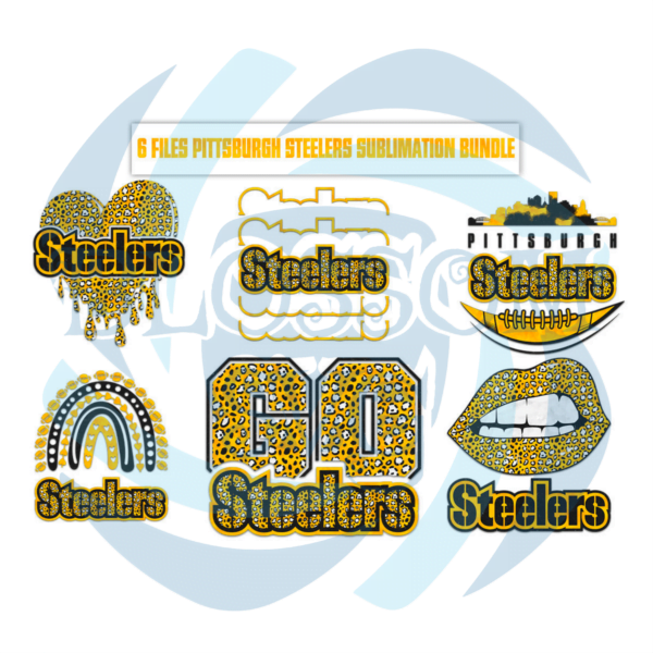 6 Files Of Pittsburgh Steelers PNG CF110322027