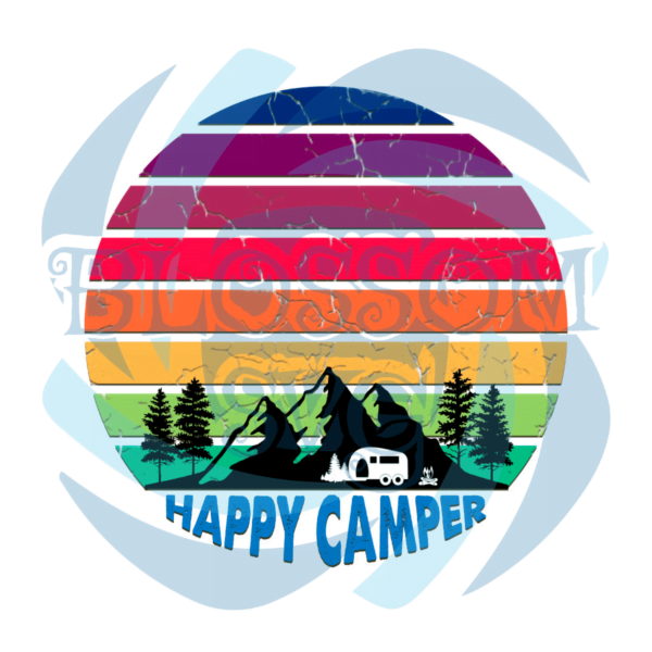 Retro Vintage Camping Life PNG Sublimation