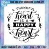 a-thankful-heart-is-a-happy-heart-leaf-pattern-logo-svg-silhouette