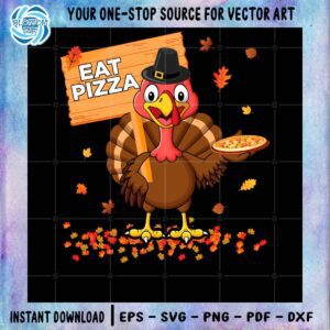 Cute Turkey Design Thanksgiving SVG Cutting File