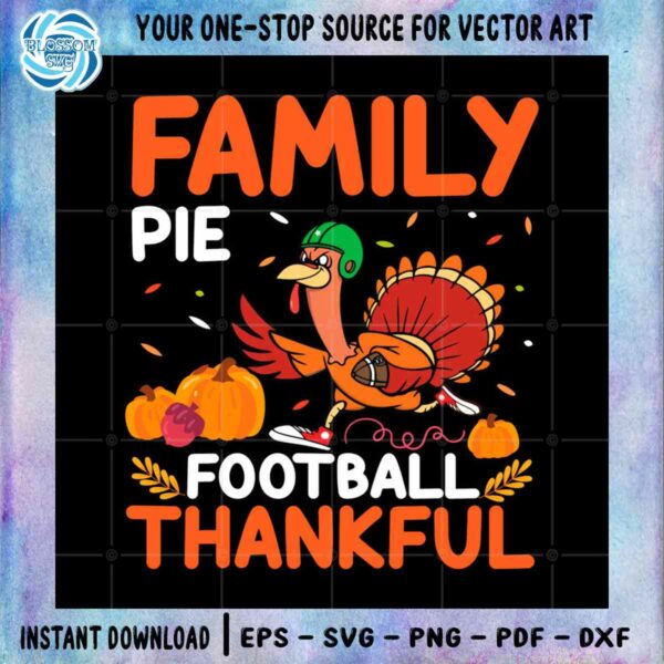 family-pie-football-thankful-funny-turkey-play-football-svg-png