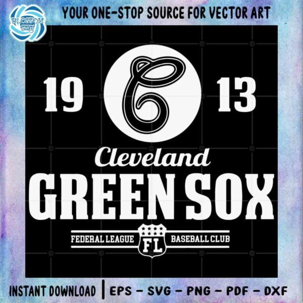 cleveland-green-sox-1913-baseball-club-svg-cutting-file