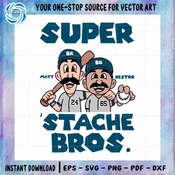 super-stache-bros-nasty-nestor-svg-vector-cricut-files