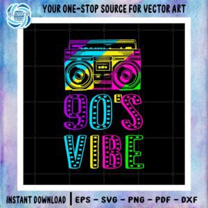 90s Vibe Music Lover SVG Files For Cricut