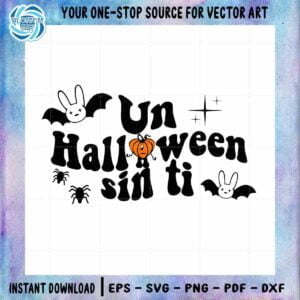 Bad Bunny Halloween Sin Ti Bat SVG Best Graphic Designs Cutting Files