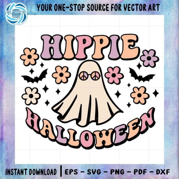 hippie-halloween-cute-ghost-floral-best-design-svg-digital-files