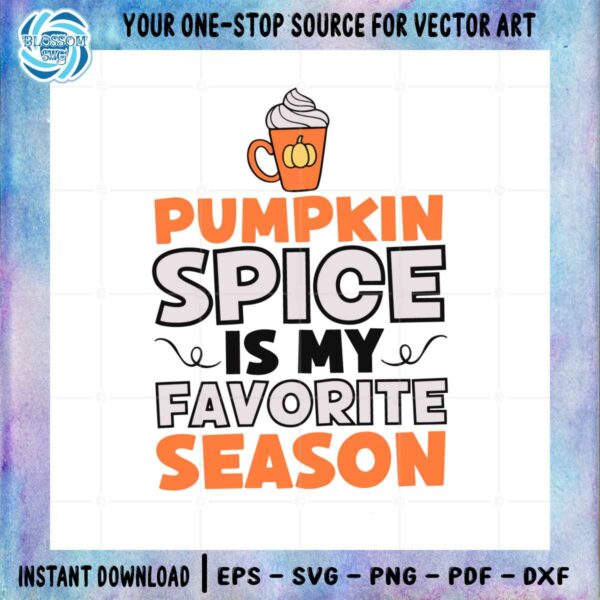 Halloween Pumpkin Latte Spice Season SVG for Cricut Files