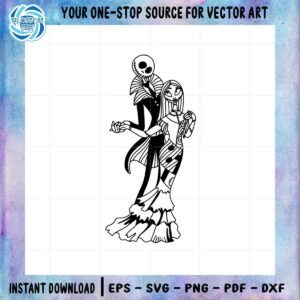 jack-and-sally-skellington-the-nightmare-before-christmas-svg-cutting-file