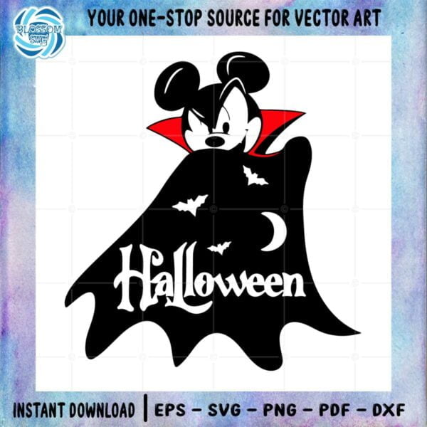 Halloween Mickey Vampire SVG Files for Cricut Sublimation Files