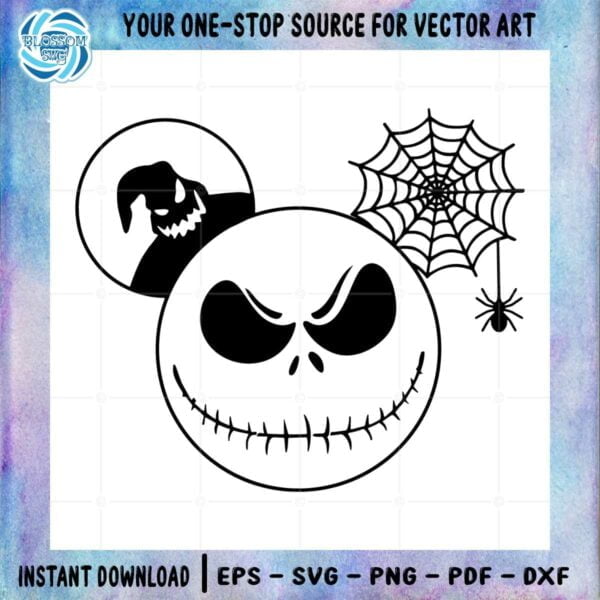 Halloween Horror Mickey Ears Ghost SVG for Cricut Sublimation Files