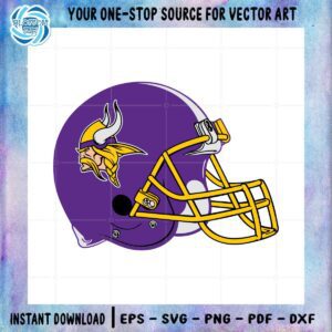 Minnesota Vikings Logo SVG NFL Team Graphic Design File