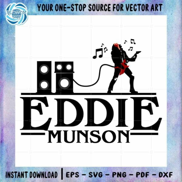 eddie-munson-rocking-star-svg-cut-files