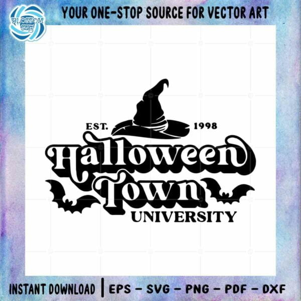 Happy Witch Halloweentown University SVG Designs Files
