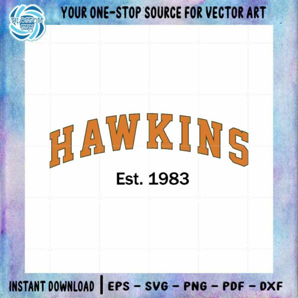 hawkins-est-1983-middle-school-indian-svg-cut-files