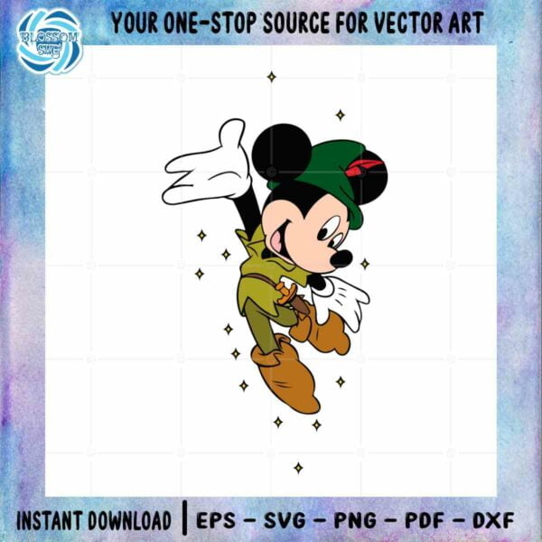 mickey-peter-pan-disney-character-svg-graphic-designs-files