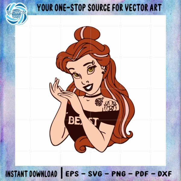 belle-tattoo-princess-svg-beauty-and-the-beast-cutting-digital-files