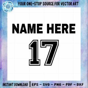 jersey-number-17-customize-name-svg-for-cricut-sublimation-files