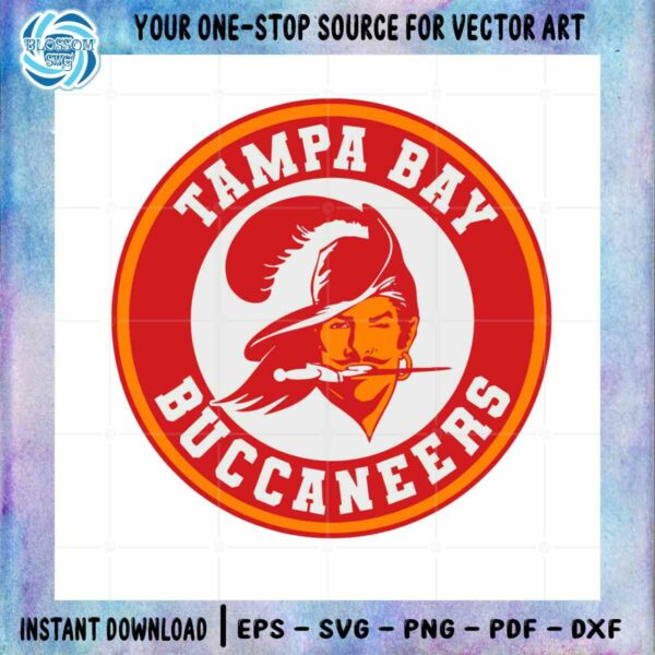 NFL Buccaneers SVG Creamsicle Logo Football Layered Best Design File
