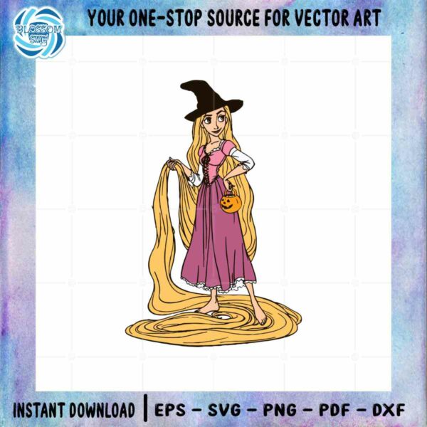 Rapunzel Witch Disney Princess Tangled Vector SVG Best Graphic Designs Files