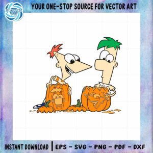 pumpkin-phineas-flynn-svg-phineas-and-ferb-vector-cutting-digital-file