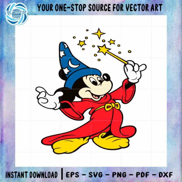 Fantasia Mickey Mouse Disney SVG Files for Cricut Sublimation Files