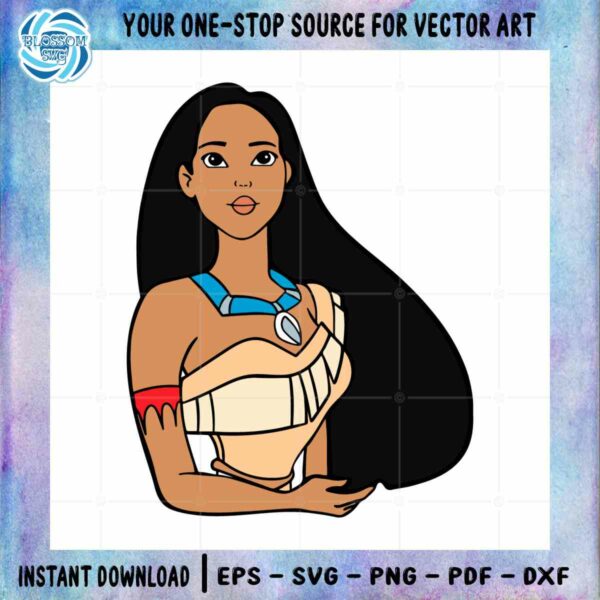 Pocahontas Disney Princess SVG Files for Cricut Sublimation Files
