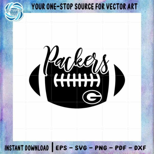 Football Green Bay Packers SVG NFL Team Graphic Design Cutting File