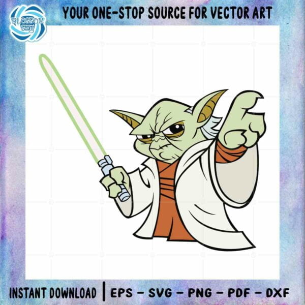 Baby Yoda Star Wars SVG Best Graphic Design Cutting File