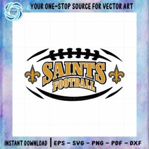 New Orleans Saints Logo SVG NFL Football Team Best Digital File