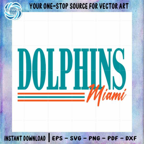 Miami Dolphins NFL Football Players Best Design SVG Digital Files