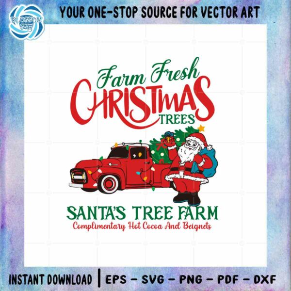 farm-fresh-christmas-tree-santa-svg-graphic-design-cutting-file