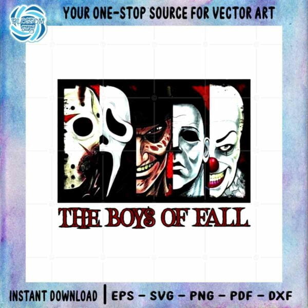 Horror Character PNG The Boys Off Fall Sublimation Designs