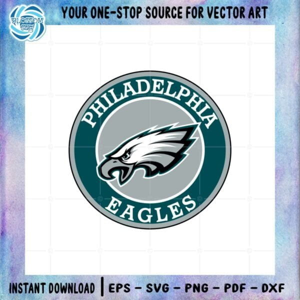 Philadelphia Eagle Logo SVG NFL Football Team Graphic Design File