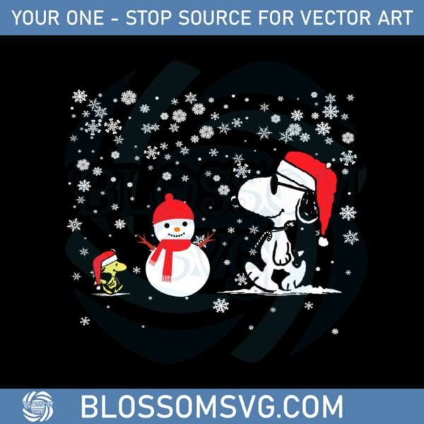 Snoopy Christmas Charlie Disney Family Svg Graphic Designs Files