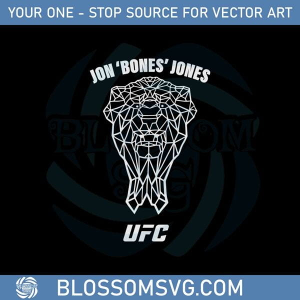 Jon Bones Jones Ufc Svg Files For Cricut Sublimation Files