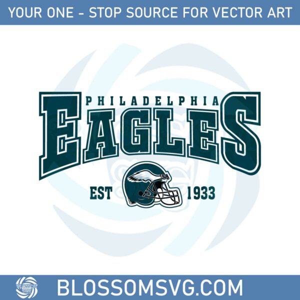 Philadelphia Eagles Est 1933 Svg For Cricut Sublimation Files