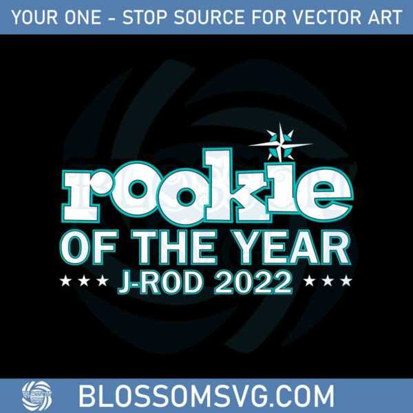 Rookie Of The Year Jrod 2022 Svg Graphic Designs Files