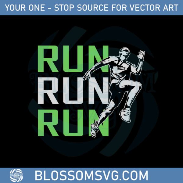Run Race Running Saying Svg For Cricut Sublimation Files