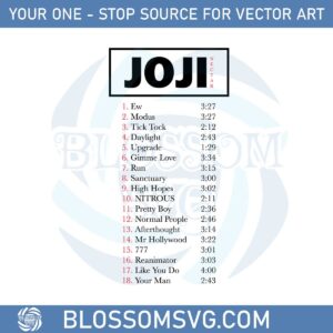 joji-nectar-tracklist-svg-files-for-cricut-sublimation-files