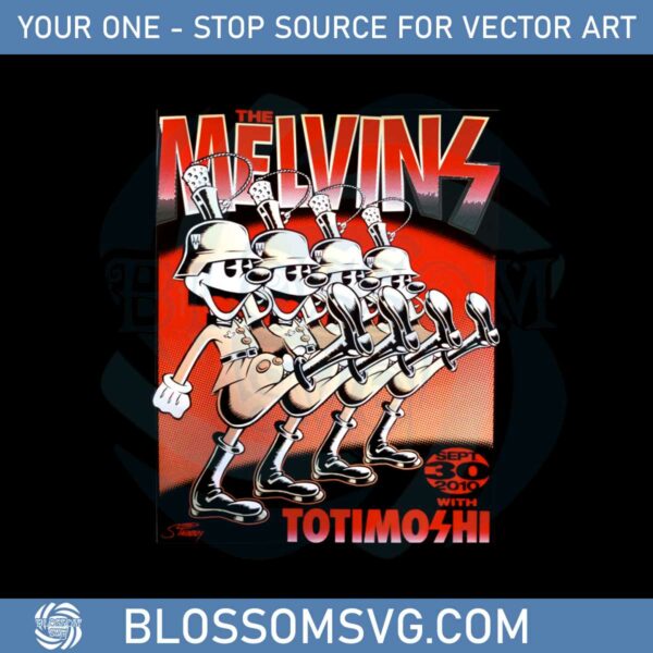 The Melvins Vintage Music Totimoshi Png Sublimation Designs