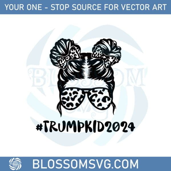 Trump Kid 2024 Svg Best Graphic Designs Cutting Files