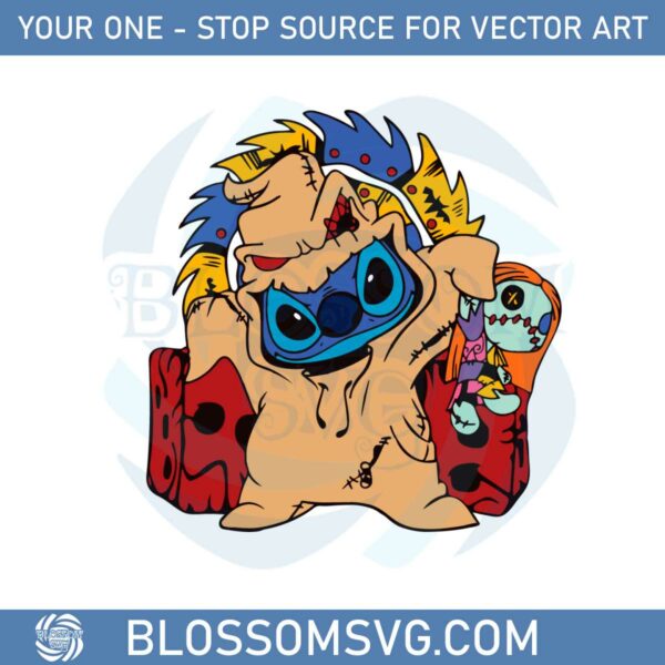 Monster Inc Stitch Svg Best Graphic Designs Cutting Files