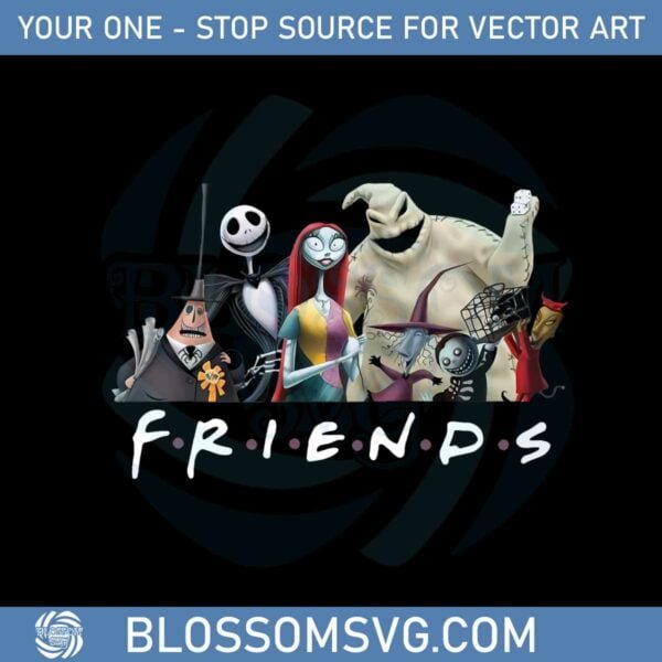 The Nightmare Before Christmas Characters Friends Png
