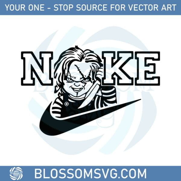 Chucky Nike Svg Cricut Files And Png Sublimation Designs