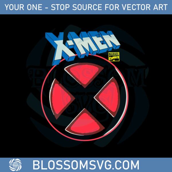 1993 Xmen Marvel Comics Svg For Cricut Sublimation Files