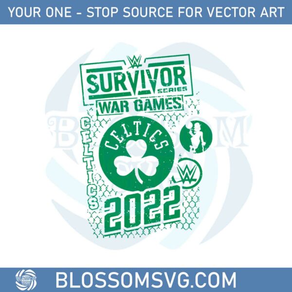 Boston Celtics Survivor Series 2022 Svg Graphic Designs Files