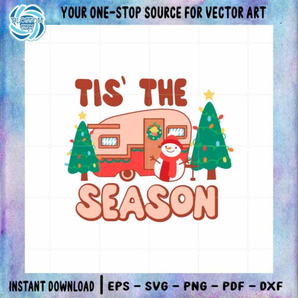 This Is Season Christmas Snowman SVG Graphic Design Files