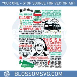National Lampoon’s Christmas Vacation You Serious Clark Svg
