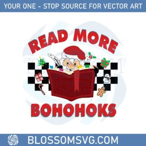 Santa Teacher Read A Book Svg For Cricut Sublimation Files